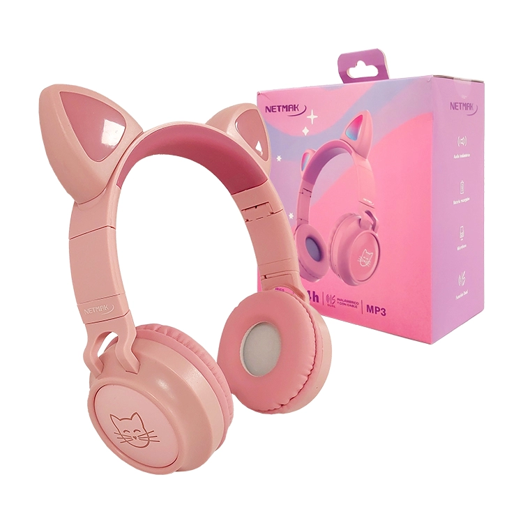 Auriculares netmak Cat Dual BT Art.NM-CAT